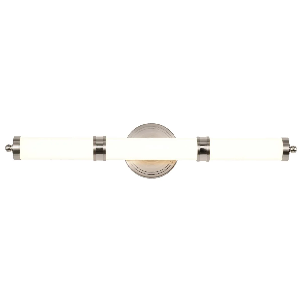 62-1535 KAGEN LED MEDIUM VANITY Kagen Medium Vanity; LED; Brushed Nickel Finish; White Acrylic Lens - Cheap-Us