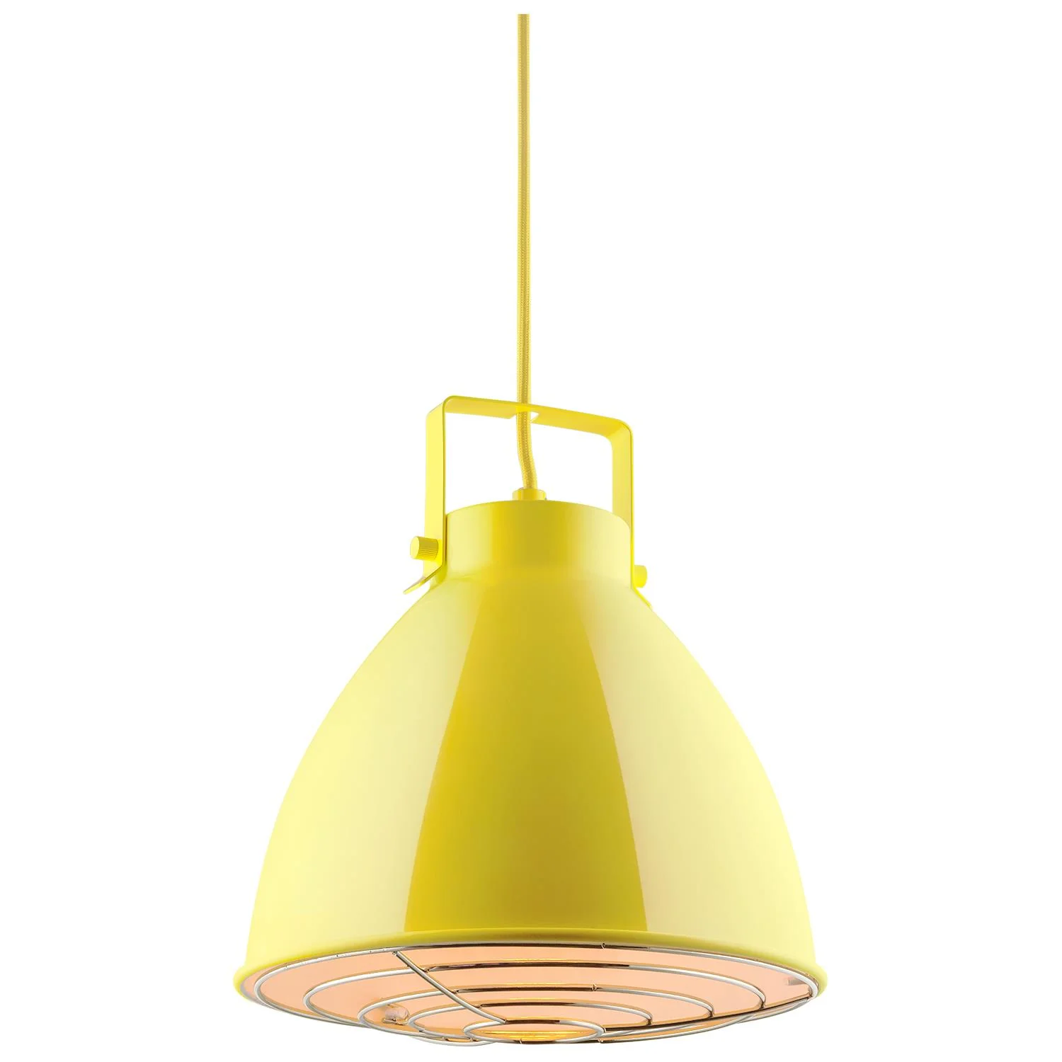 Sunlite CF/PD/Z/Y Yellow Zed Residential Ceiling Pendant Light Fixtures With Medium (E26) Base - Cheap-Us