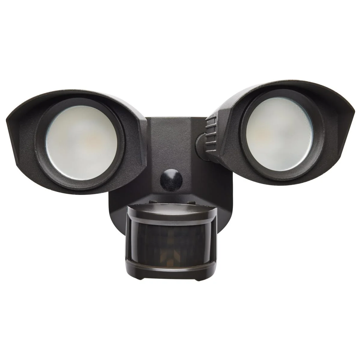 65-213 LED DUAL HEAD SECURITY LIGHT LED Security Light - Dual Head - Bronze Finish - 3000K - with Motion Sensor - 120V - Cheap-Us
