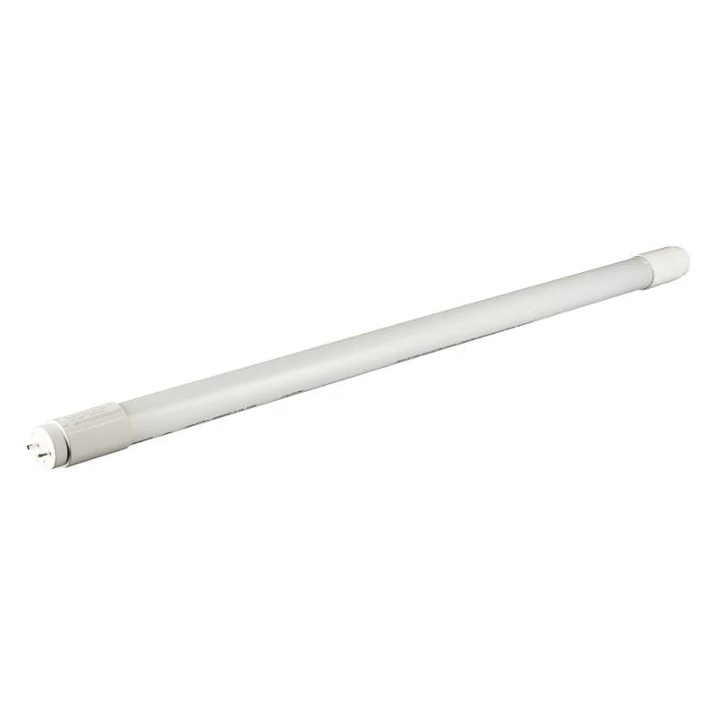 Luxrite LED 2' T8 Universal 11W Shatter Proof Ballast Compatible Light Tube, G13 Base, 1100 Lumens, 3000K - Soft White, 83 CRI, Frosted White Finish (LR34070) - Cheap-Us