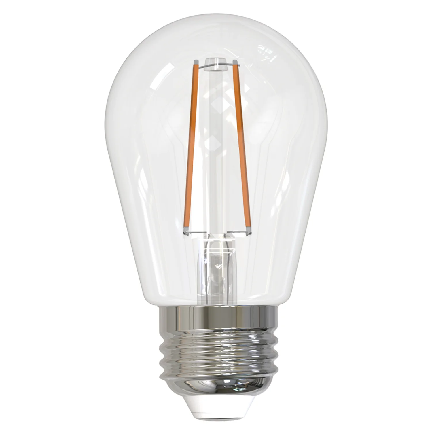 Bulbrite LED Filament 2.5 Watt Dimmable S14 Light Bulb with Clar finish and Medium (E26) Base  - 2700K Warm White Light, 250 Lumens - Cheap-Us