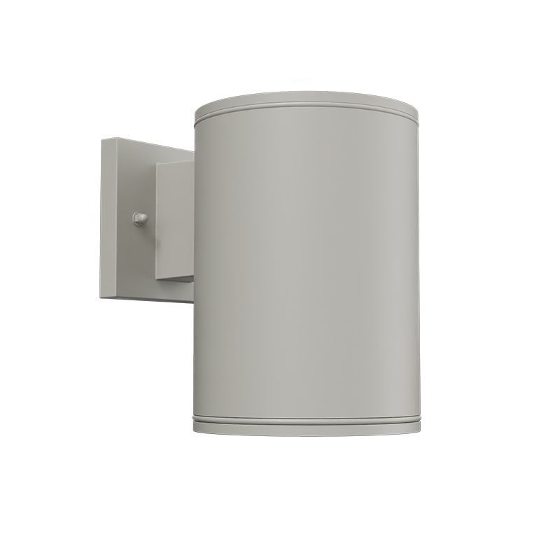 Westgate 6In Wall Cyl. Down Light 20W 30K/40K/50K - White, Outdoor Lighting, 20W, 1600 Lumens, 3000K/4000K/5000K, Brushed Nickel Finish - Cheap-Us
