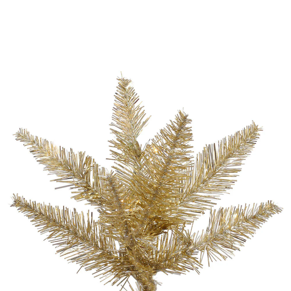 Vickerman 6.5' Champagne Fir Artificial Christmas Tree Unlit - Cheap-Us