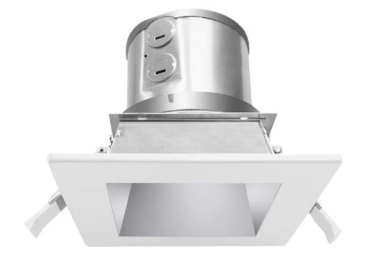 Westgate 6 LED Commercial Recessed Light, Commercial Indoor Lighting, 20W, 1600-1720 Lumens, 3000K/4000K/5000K, White Finish, 0~10V Dimmable - Cheap-Us