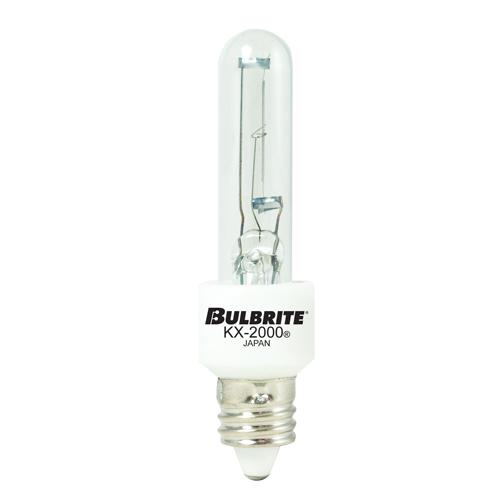 BULBRITE KRYPTON/XENON T3 MINI-CANDELABRA SCREW (E11) 40W DIMMABLE LIGHT BULB 2700K/WARM WHITE 2PK (473140) - Cheap-Us