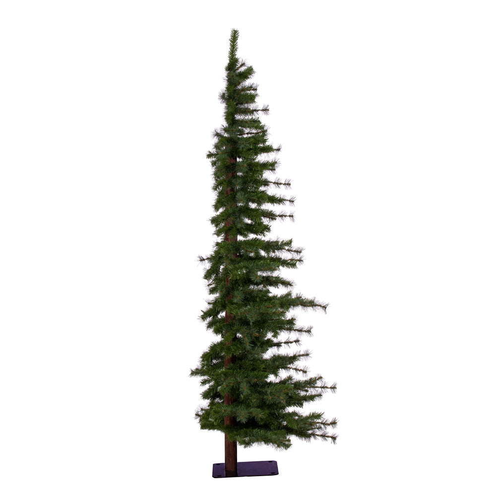 Vickerman 7' Minnesota Pine Half Artificial Christmas Tree Unlit - Cheap-Us