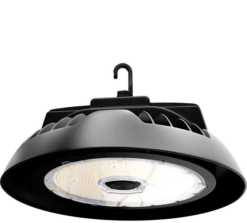 Westgate New Gen. UFO HighBay, Wattage And Cct Adj. Watts 230/200/150/100W, 30/40/50K, 0-10V, Outdoor Lighting, 100W/150W/200W/230W, 125 Lumens/W, 30K/40K/50K/57K, Black 0~10V Dimmable - Cheap-Us