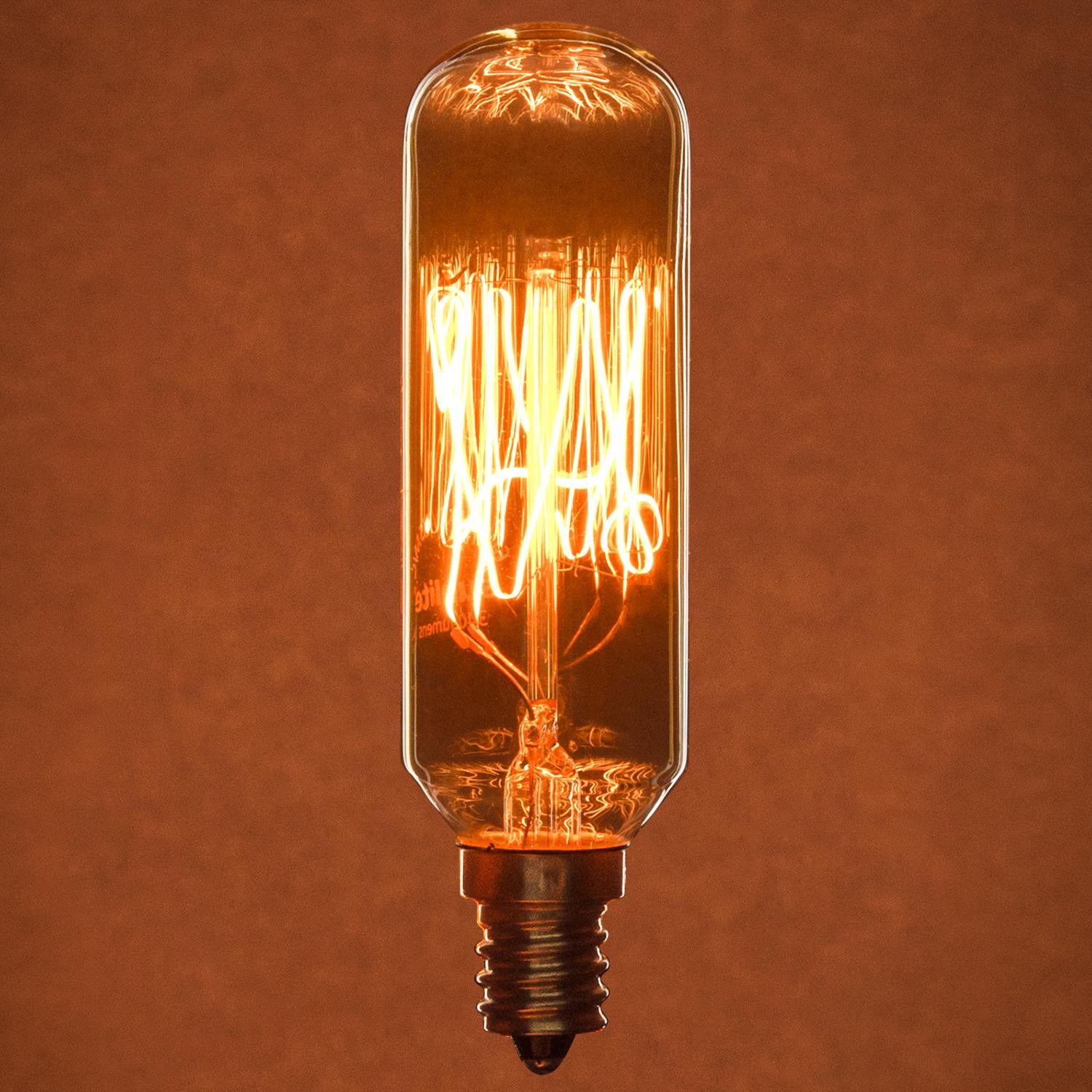 Sunlite 40 Watt Antique Radio Style T8, Candelabra Base, Smoke - Cheap-Us