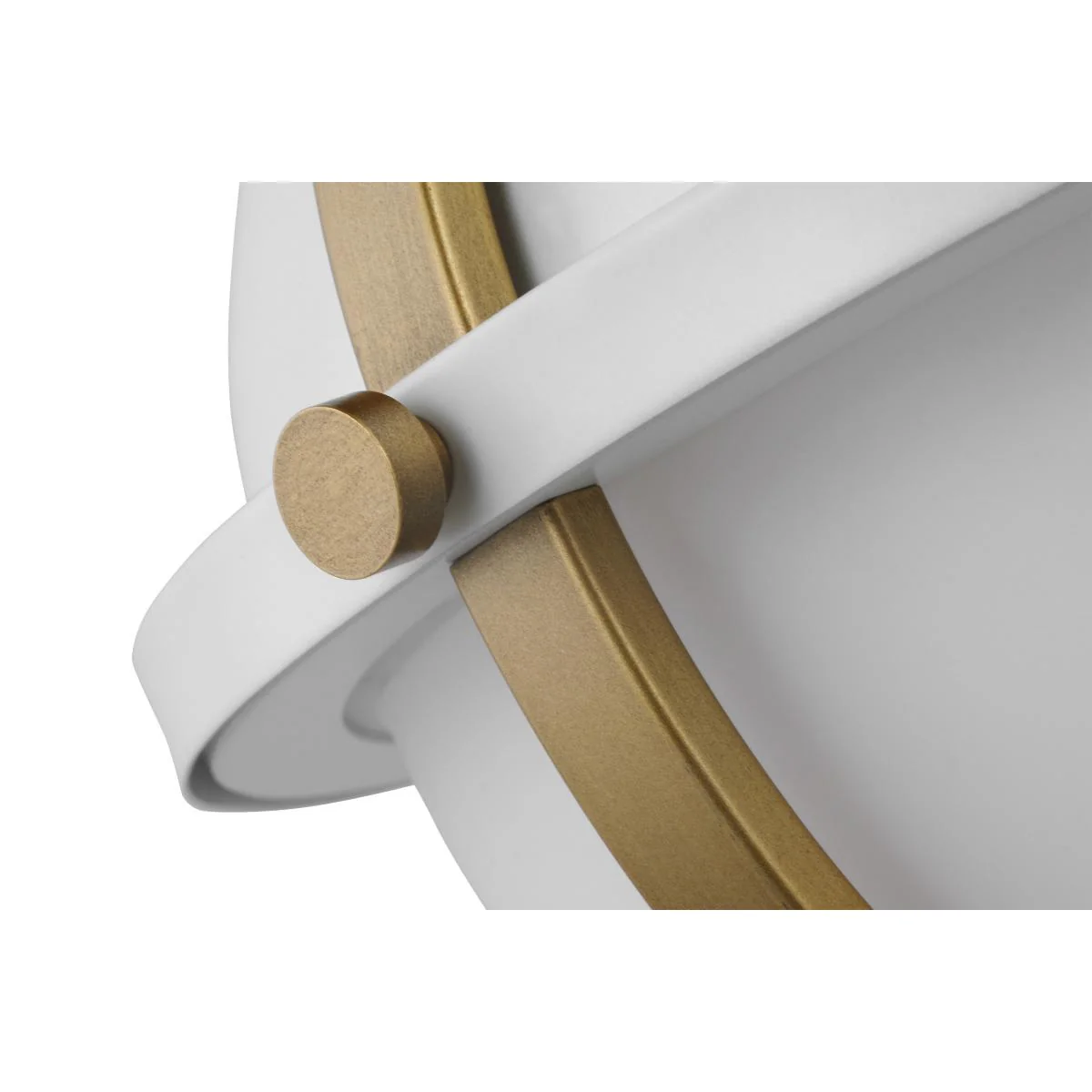 60-7664 LINCOLN 1LT MED PEND WHITE Lincoln; 1 Light Medium Pendant; Medium Base; 60 Watt; Matte White Finish; White Opal Glass - Cheap-Us