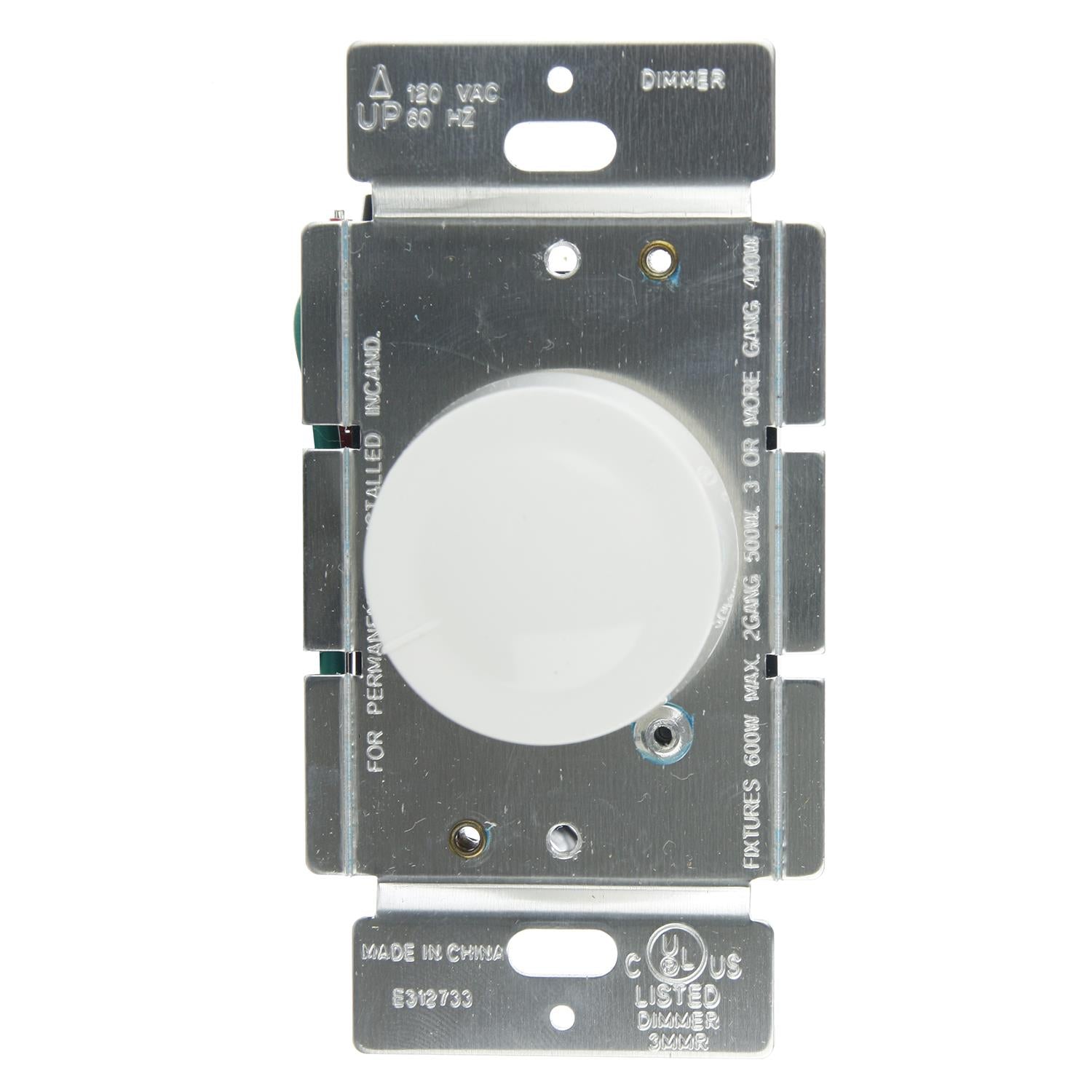 Sunlite E1000/W Rotary Dimmer, White - Cheap-Us