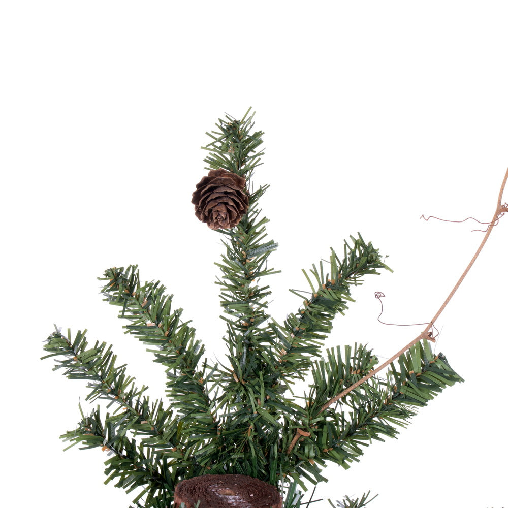 Vickerman 3' Alpine Artificial Christmas Tree Unlit - Cheap-Us