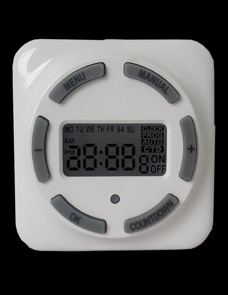 Westgate 7-Day 3-Prong Digital Plug-In Timer, Landscape Lighting - Cheap-Us