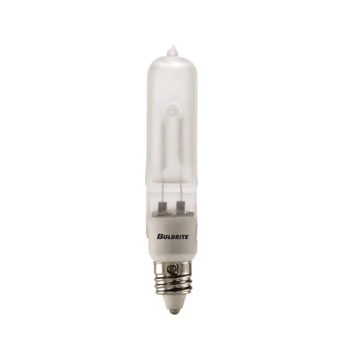 BULBRITE HALOGEN T4 MINI-CANDELABRA SCREW (E11) 250W DIMMABLE LIGHT BULB 2900K/SOFT WHITE 5PK (610252) - Cheap-Us
