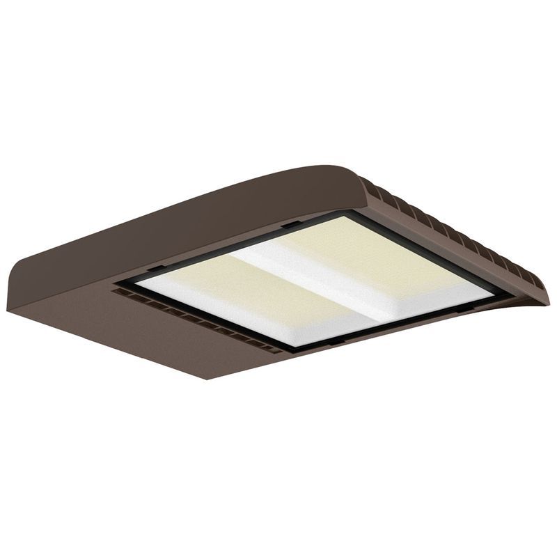 Westgate Builder Series Flood Light Adjust 200/240/300W & 50K Photocell, Outdoor Lighting, 200W/240W/300W, 135 Lumens/W, 5000K, Bronze Finish, 0~10V Dimming - Cheap-Us