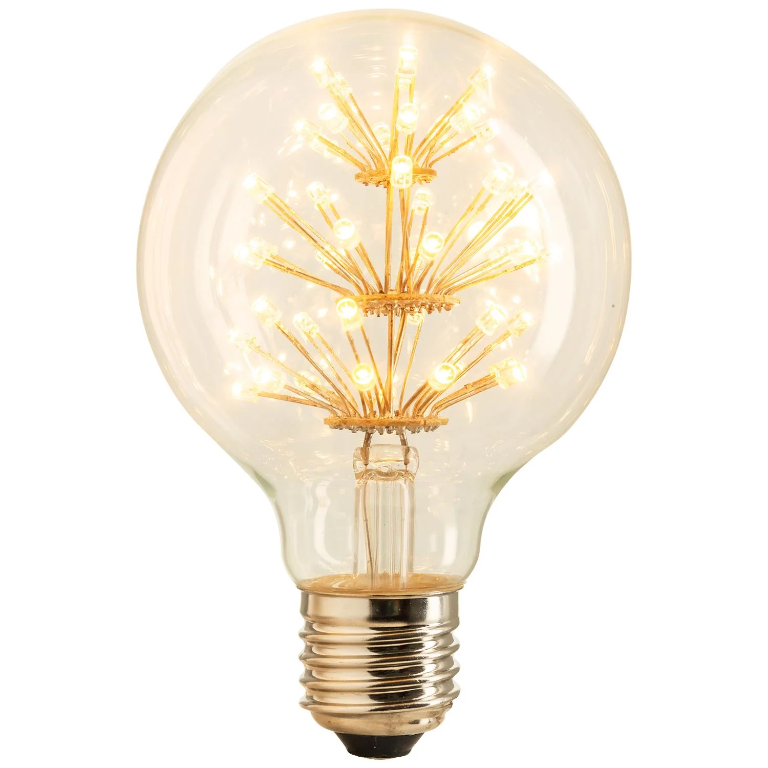 Sunlite LED Vintage Star 1.8W Light Bulb Medium (E26) Base, Warm White - Cheap-Us