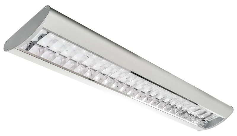 Westgate LED Parabolic Suspended Down Light, 120~277V, Commercial Indoor Lighting, 40W, 4600 Lumens, 3500K, White Finish, 0~10V Dimmable - Cheap-Us