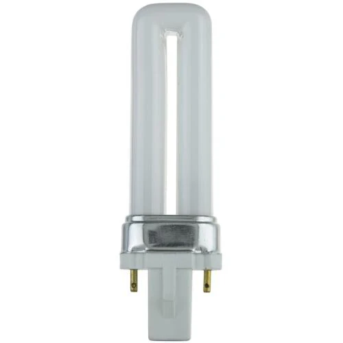 Sunlite PL5/SP41K/10PK 2-Pin Fluorescent 5W 4100K Cool White U Shaped PL CFL Twin Tube Plugin Light Bulbs with G23 Base (10 Pack) - Cheap-Us