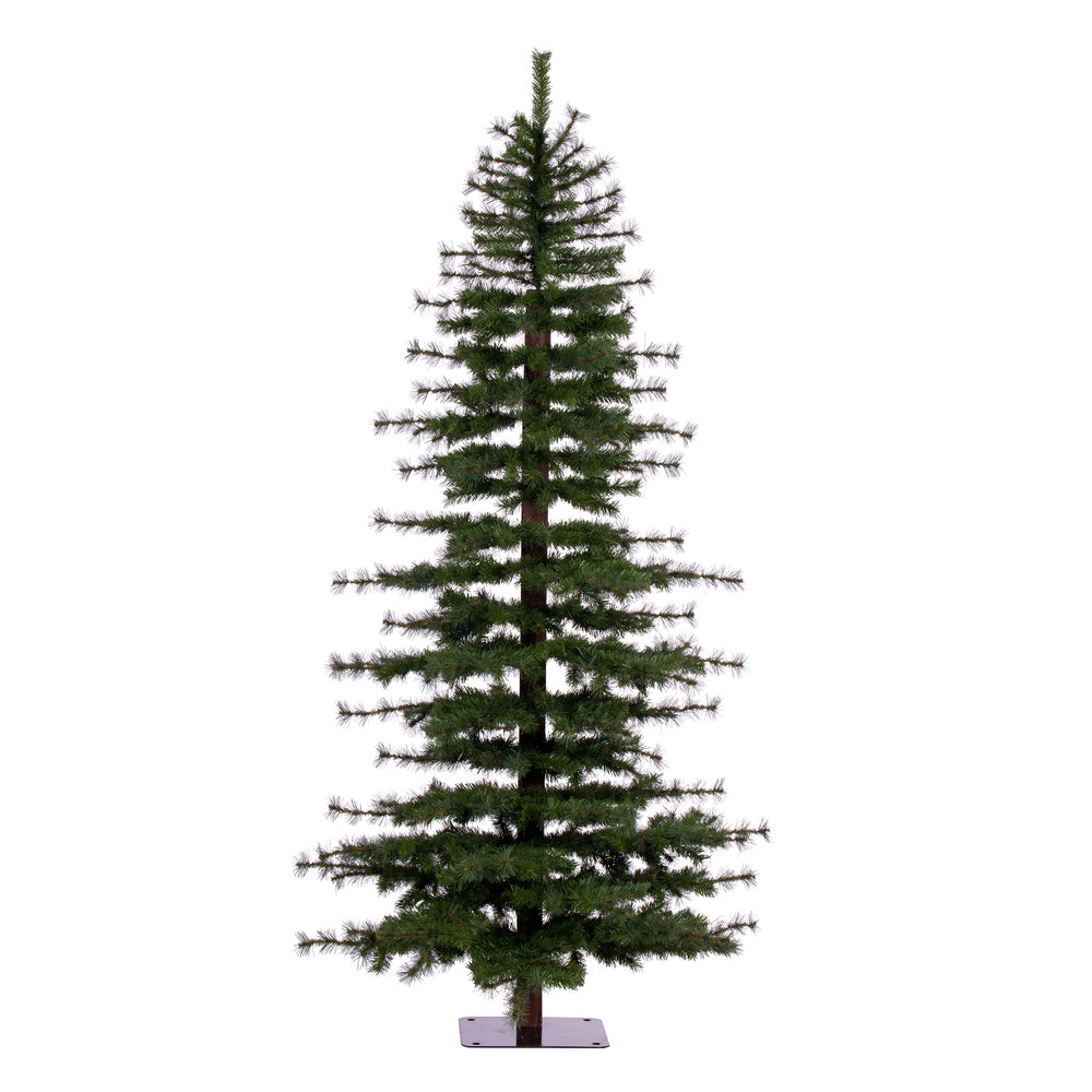 Vickerman 7' Minnesota Pine Half Artificial Christmas Tree Unlit - Cheap-Us