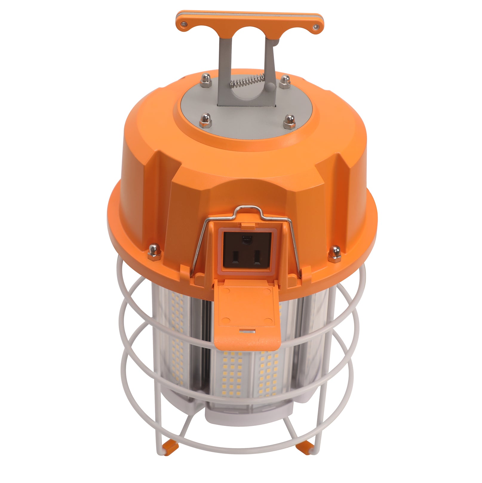 Sunlite 85263 LED Portable Corncob Worklight Fixture, 100 Watts (320W Equivalent), 12,500 Lumens, 80CRI, 10 Foot Cord, Daisy Chain Outlet, On/Off Remote, IP64, 50,000 Hour Lifespan, UL Listed, 5000K Super White - Cheap-Us