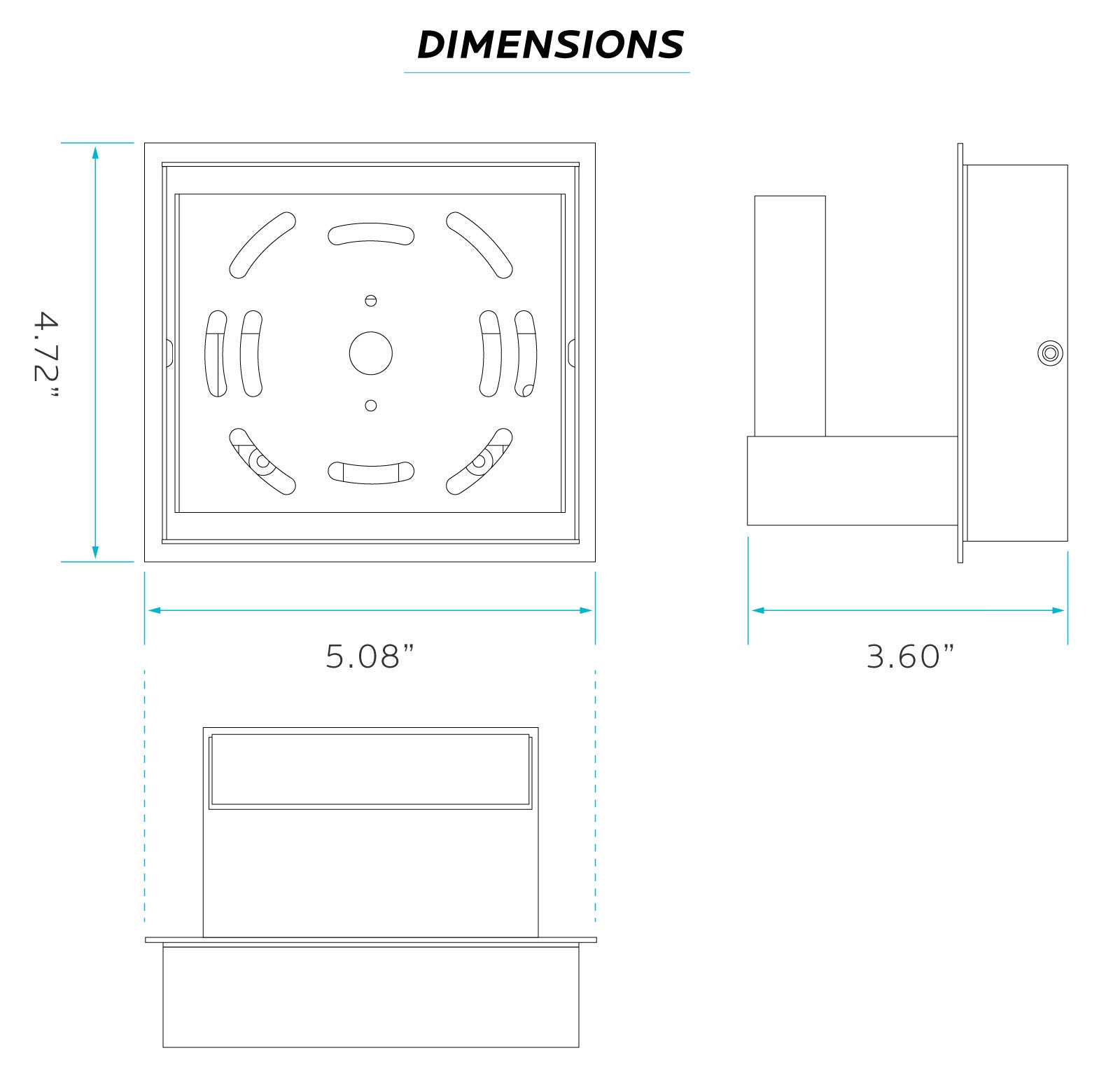 Luxrite Wall Mount LEDMHVN1/950/U/SN 5000K Bright White - Cheap-Us