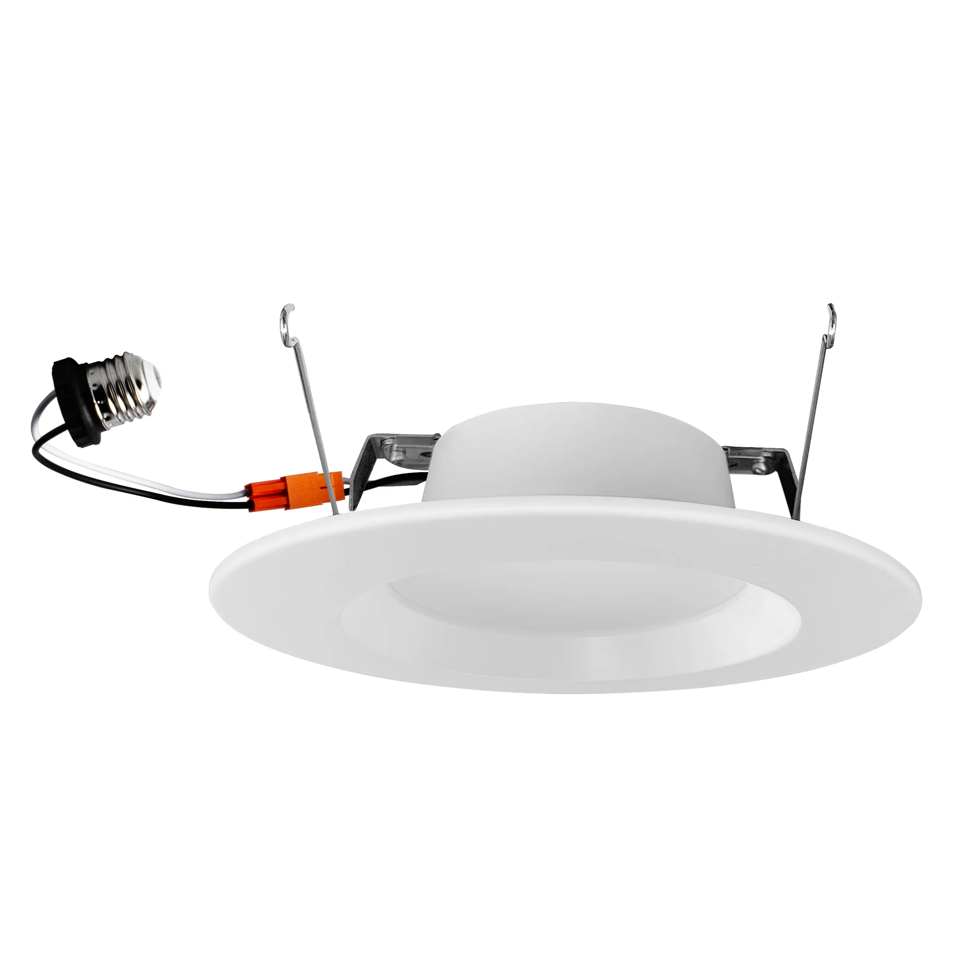 Sunlite 87793 5 or 6-Inch Retrofit Recessed Downlight, 15 Watts (75W=), 1100 Lumens, Color Tunable 27K/30K/35K/40K/50K, 90 CRI, Dimmable, ETL Listed, White, For Entryways, Hallways & Residential Use - Cheap-Us
