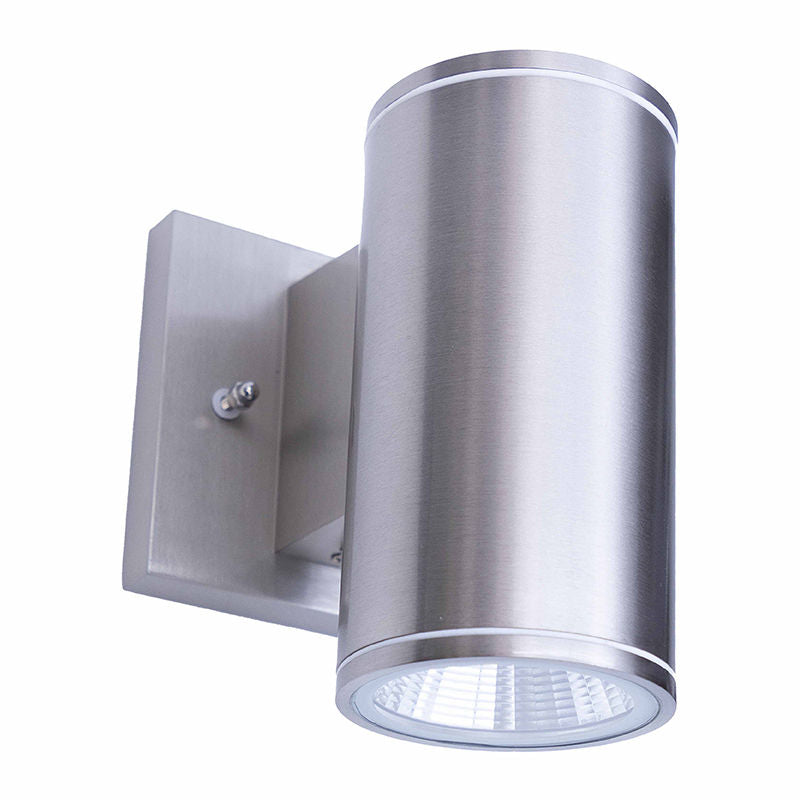 Westgate 3In Wall Cyl. Down Light 9W 30K/40K/50K Dim. - Brushed Nickel, Outdoor Lighting, 9W, 650 Lumens, 3000K/4000K/5000K, Bn Finish, TRIAC Dimming - Cheap-Us