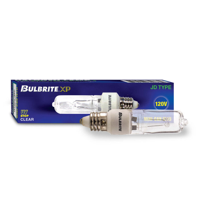 BULBRITE HALOGEN T4 MINI-CANDELABRA SCREW (E11) 35W DIMMABLE LIGHT BULB 2900K/SOFT WHITE 5PK (610035) - Cheap-Us