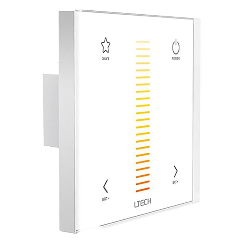 Westgate  L-Tech White-Tuning Ribbon Light Wall-Mount Controller, Ribbon Lighting, White Finish Pwm Dimming - Cheap-Us