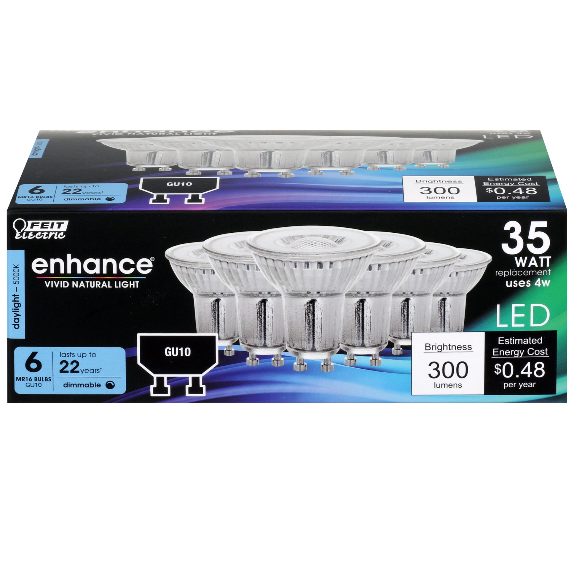 300 Lumen 5000K Dimmable LED - Cheap-Us