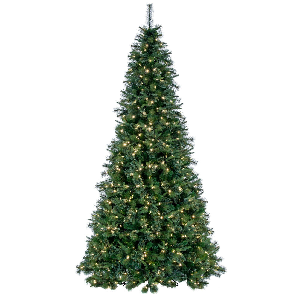 Vickerman 8.5' Cashmere Pine Artificial Christmas Tree Warm White Dura-Lit® LED Lights - Cheap-Us