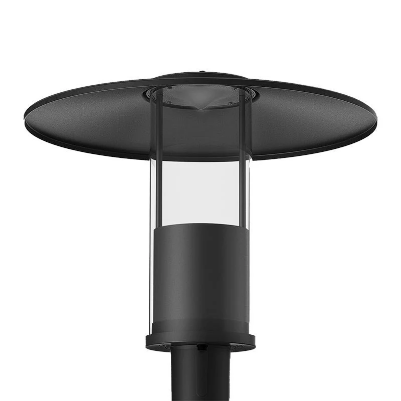Westgate Top-Hat Garden Post-Top Selectable 12/20/30/40W 30/40/50K, 2-3/8 Poles, 85D Beam, Bk, Outdoor Lighting, 12W/20W/30W/40W, 100 Lumens/W, 30K/40K/50K, Black Finish - Cheap-Us