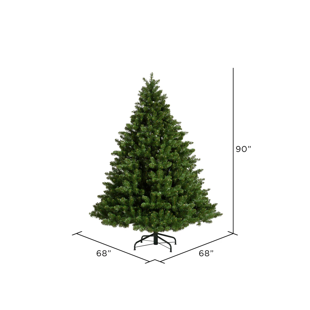 Vickerman 7.5' Grand Teton Artificial Christmas Tree Unlit - Cheap-Us