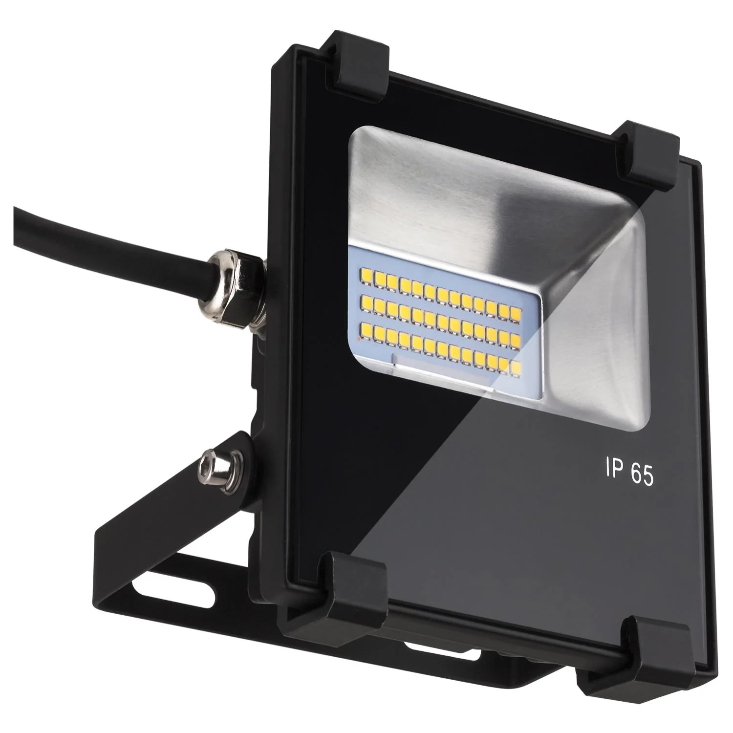 Sunlite 85302-SU LED Floodlight Fixture, 20 Watts, 1800 Lumen Output, Waterproof IP65, Black Finish, 50K - Super White - Cheap-Us