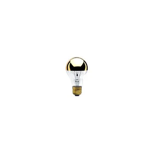 Bulbrite 60A19HG 60 Watt Dimmable Incandescent Half Gold A19 Bulb, Medium Base - Cheap-Us