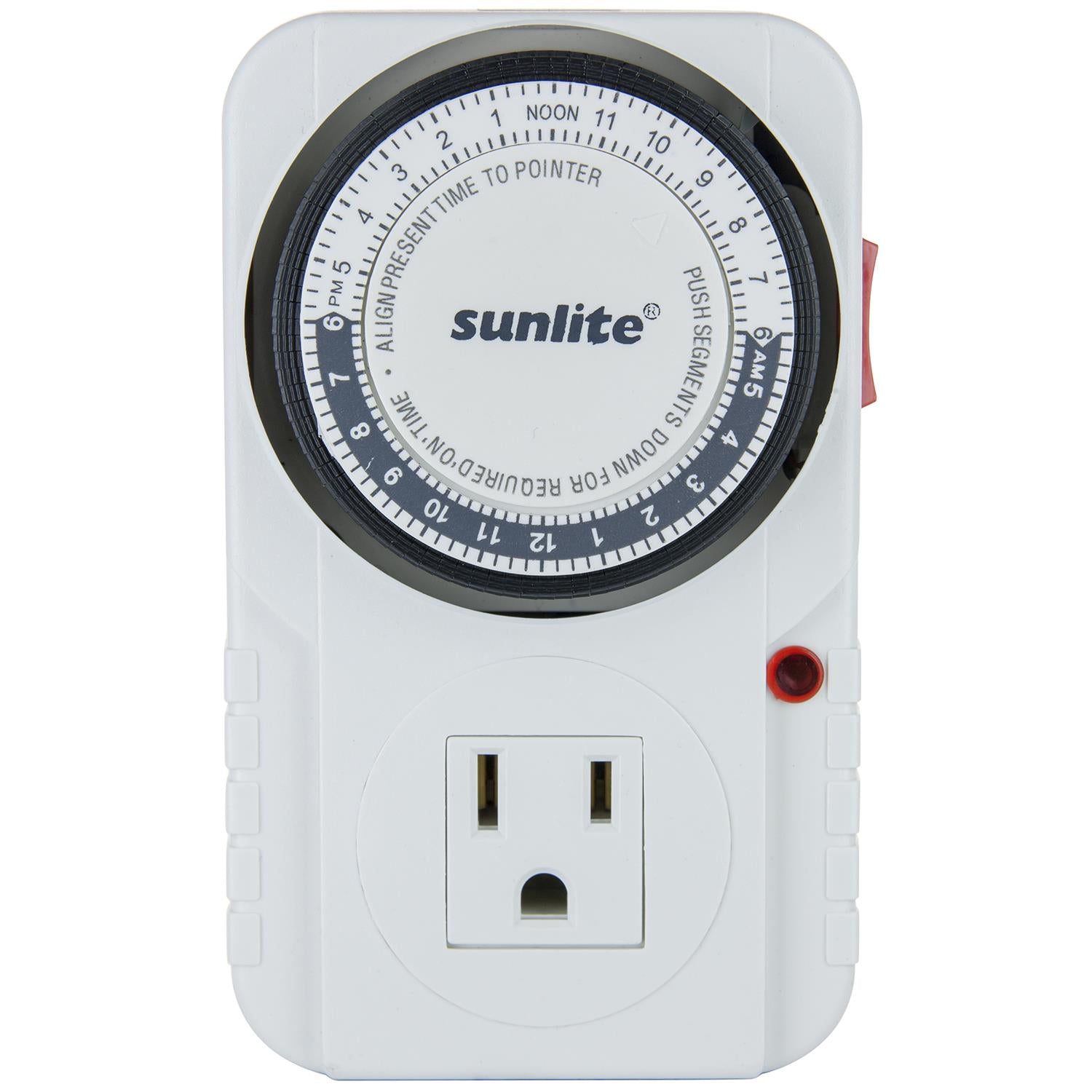 Sunlite T200 24 Hour Heavy Duty Appliance Timer - Cheap-Us