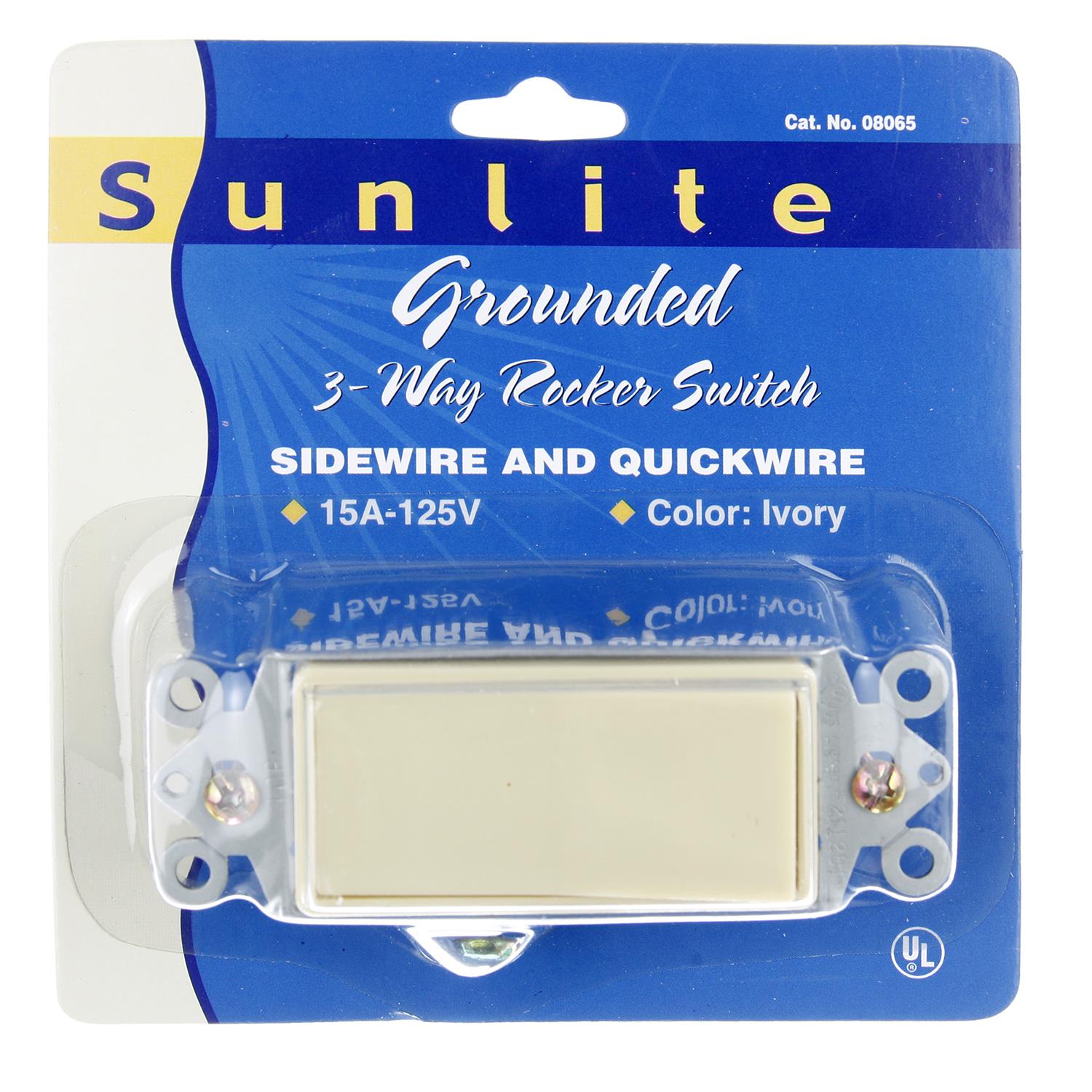 Sunlite E512/CD 3 WAY ON/OFF SWITCH DECORA - Cheap-Us