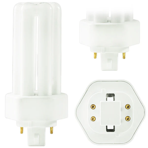 F18TBX/841/A/ECO - 4 Pin GX24q-2 Base - 4100K 18 Watt - CFL - GE 97627 - Cheap-Us