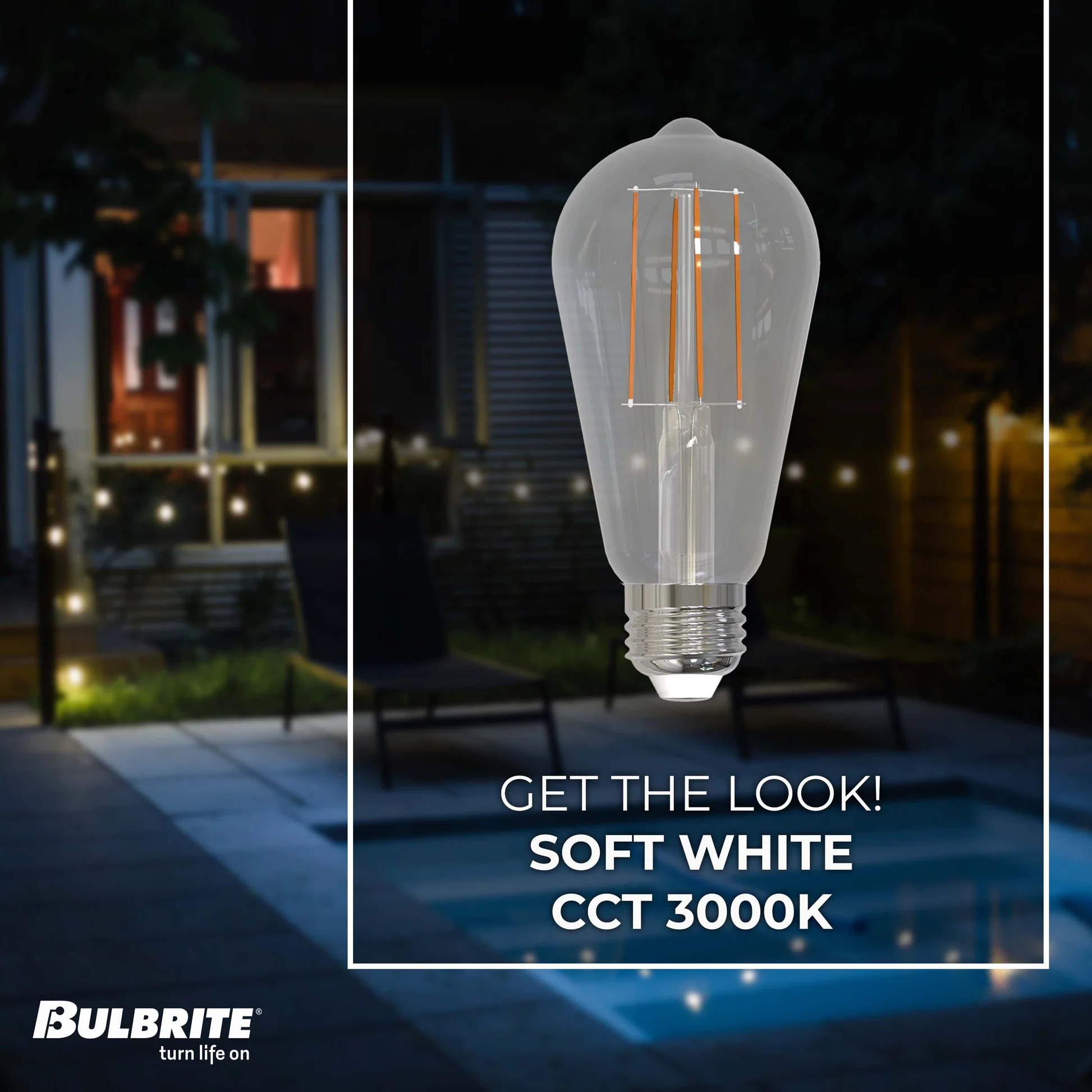 Bulbrite Pack of (8) 7 Watt Dimmable Clear ST18 LED Light Bulbs with Medium (E26) Base, 3000K Soft White Light, 800 Lumens - Cheap-Us
