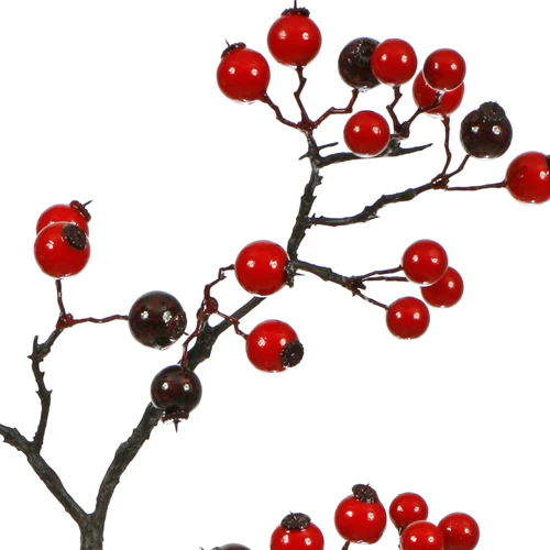 Vickerman 6' Red-Burgundy Mixed Berry Artificial Christmas Garland Unlit - Cheap-Us