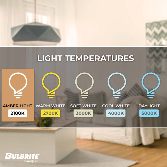 BULBRITE LED ST18 MEDIUM SCREW (E26) 5W DIMMABLE FILAMENT LIGHT BULB 2200K/AMBER 40W INCANDESCENT EQUIVALENT 2PK (776801) - Cheap-Us