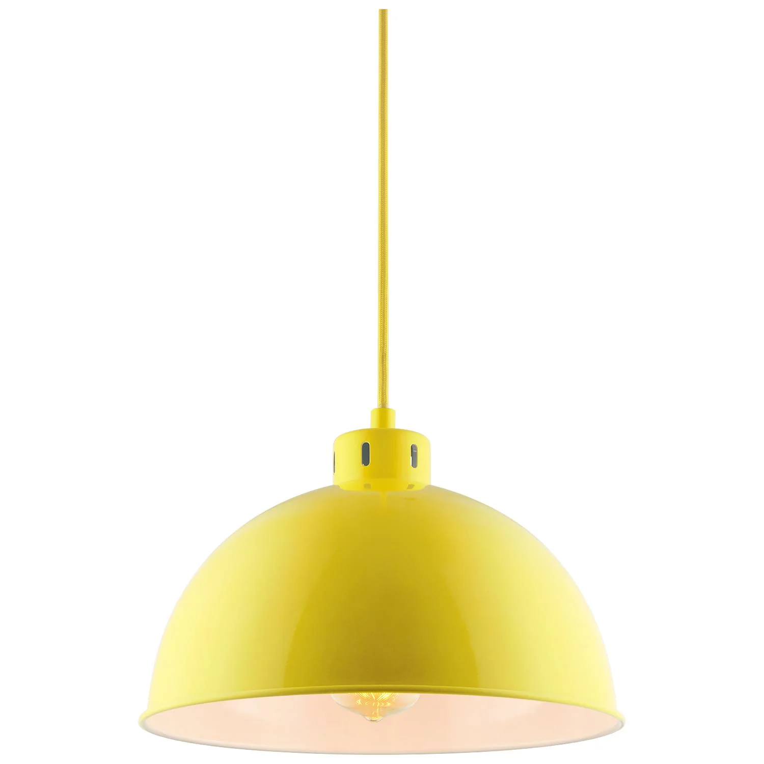 Sunlite CF/PD/S/Y Yellow Sona Residential Ceiling Pendant Light Fixtures With Medium (E26) Base - Cheap-Us