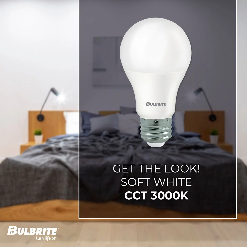 Bulbrite LED A19 Dimmable Medium Screw Base (E26) Light Bulb, 60 Watt Equivalent 3000K, 36 Pack - Cheap-Us