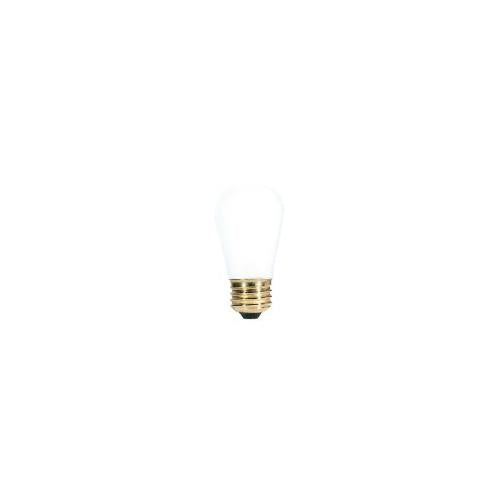 Bulbrite 11S14W 11W Dimmable S14 String Light Replacement Bulb, Medium Base, White - Cheap-Us