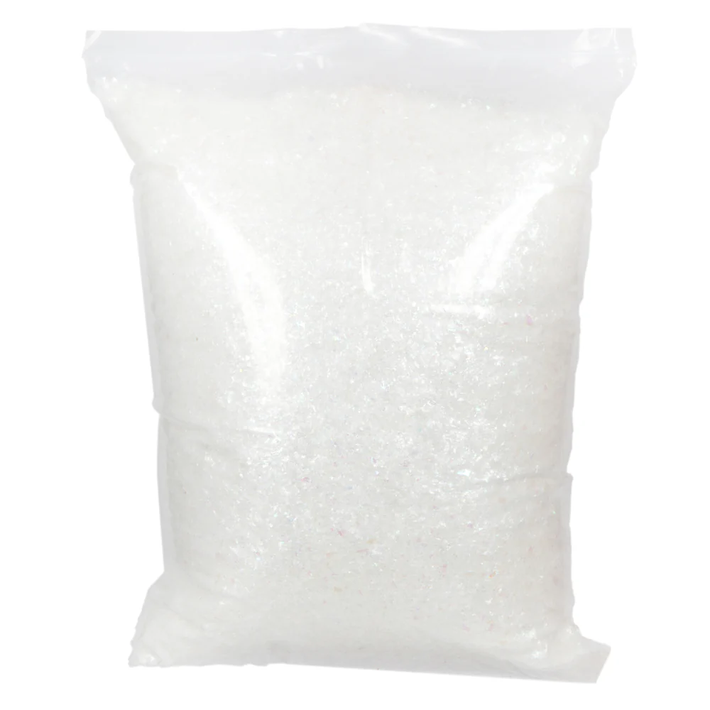 Vickerman Mixed White and Pink Iridescent Artificial Scatterflakes 8 Lb Box - Cheap-Us