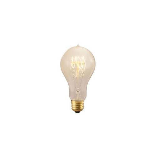 Bulbrite NOS40-VICTOR/A23 40 Watt Nostalgic Edison A23, Victorian Loop Filament, Medium Base, Antique Finish - Cheap-Us