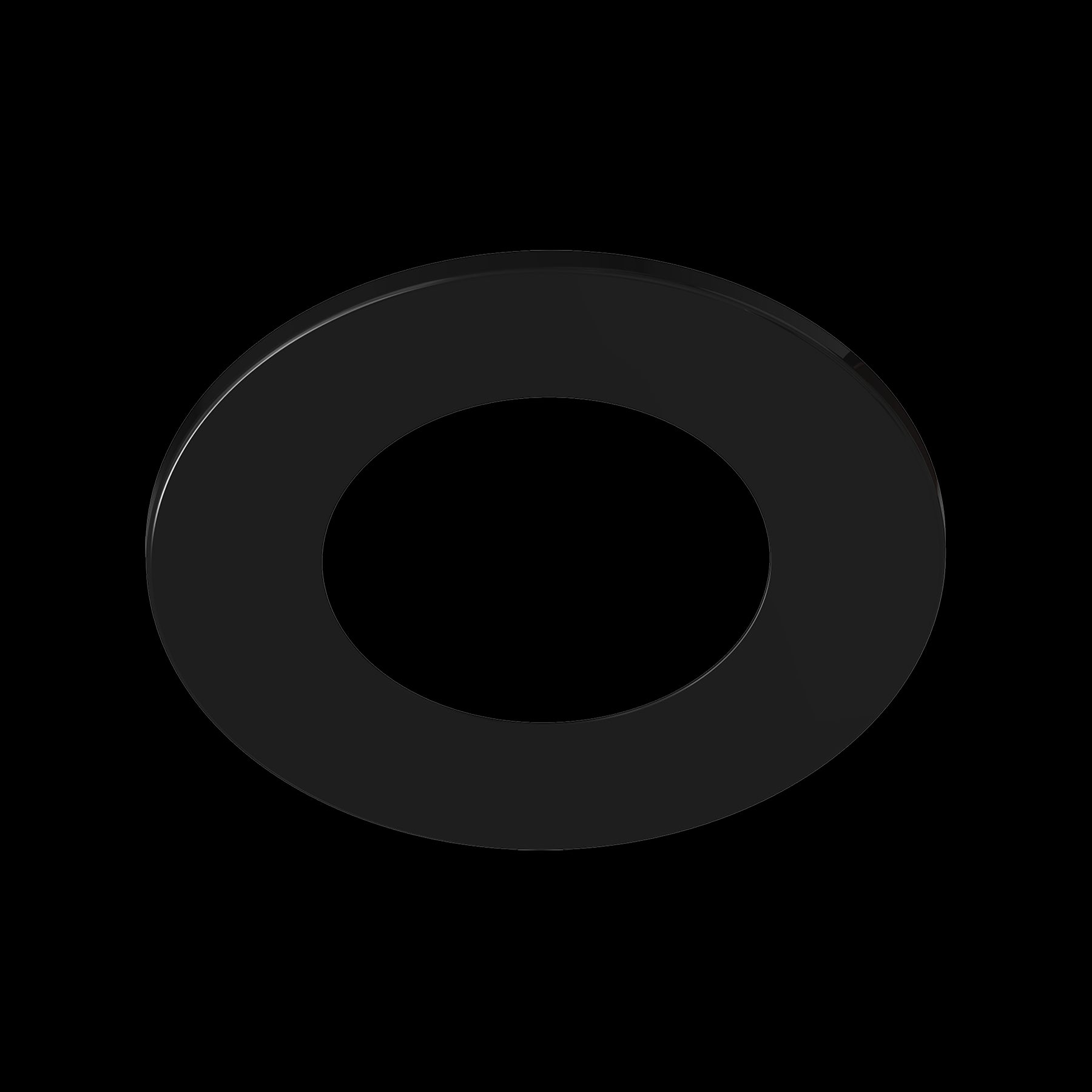 Luxrite 3-4 Inch Trim Replacement - Round Black (LR24983) - Cheap-Us