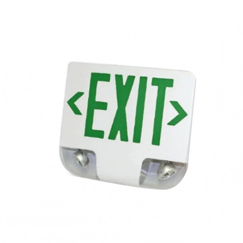 Westgate Universal Single/Double Green Letter Color, LED Exit & Emergency Lighting, 3W Per Head - Cheap-Us