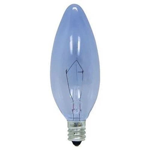 GE Lighting Reveal 48700 25-Watt, 150-Lumen Blunt Tip Light Bulb with Candelabra Base - Cheap-Us