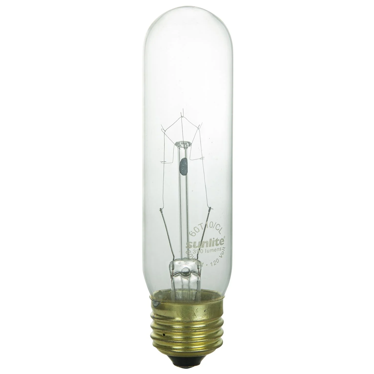 Sunlite 40 Watt T10 Tubular, Medium Base, Clear - Cheap-Us