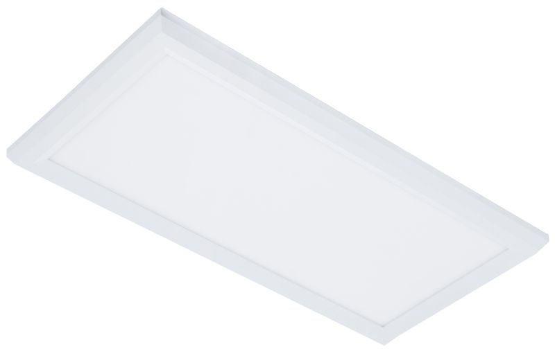 Westgate Internal-Driver LED SurFace Mount Panels, (1X4 & Larger Can Be Recess Mounted), Commercial Indoor Lighting, 25W, 2500 Lumens, 3000K, White Finish, 0~10V Dimmable - Cheap-Us